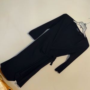 New York and Company Black Tie Dress